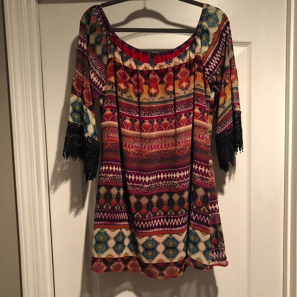 NWT Voll off the shoulder bell sleeves top!